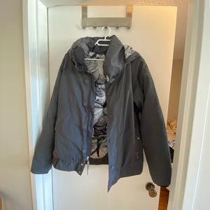 Oakley warm coat, down filled